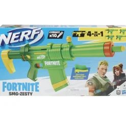 Nerf Juguetes Al Aire Libre*Lanzador Blaster Smg-Zesty De Fortnite