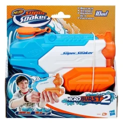 Nerf Juguetes Al Aire Libre*Lanzador De Agua Microburst Ii Super Soaker