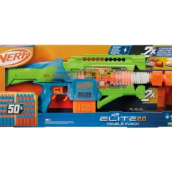 Hasbro Juguetes Al Aire Libre*Lanzador Nerf Elite 2.0 Double Punch