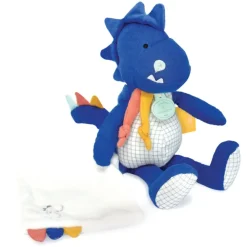 Doudou Et Compagnie Preescolar*Les Calinosauressashou, Pantin Avec Mantita (Azul)