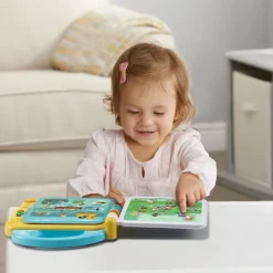 VTech Preescolar*Libro Educativo Mis Primeras 100 Palabras Bilingue Vehiculos Y Maneras De Desplazarse,Espanol-Ingles