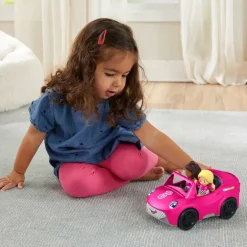 Fisher-Price Preescolar*Little People Barbie, Brooklyn Y Su Descapotable