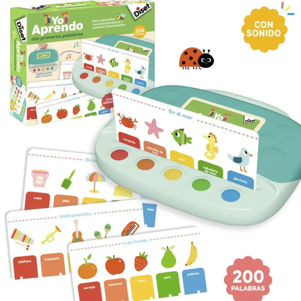 Diset Preescolar*Maletin Educativo Yo Aprendo Primeras Palabras
