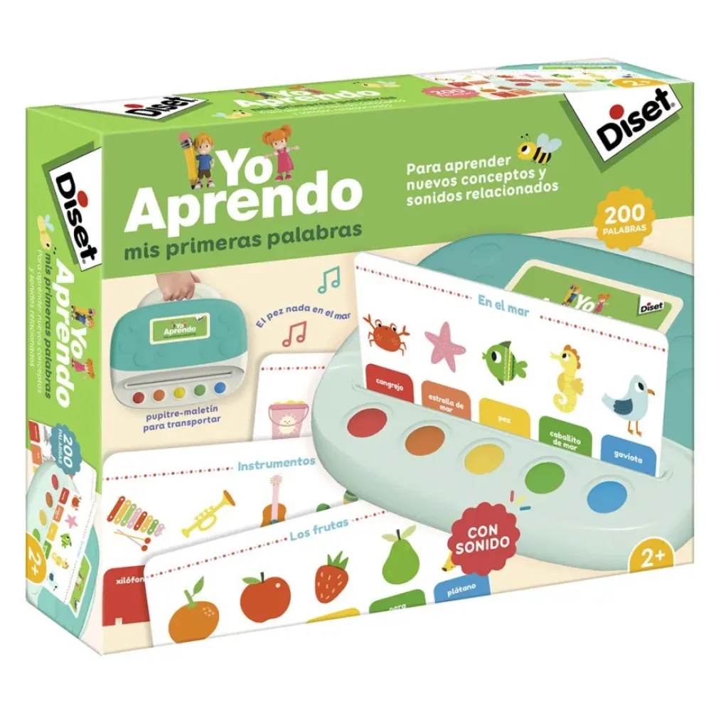 Diset Preescolar*Maletin Educativo Yo Aprendo Primeras Palabras