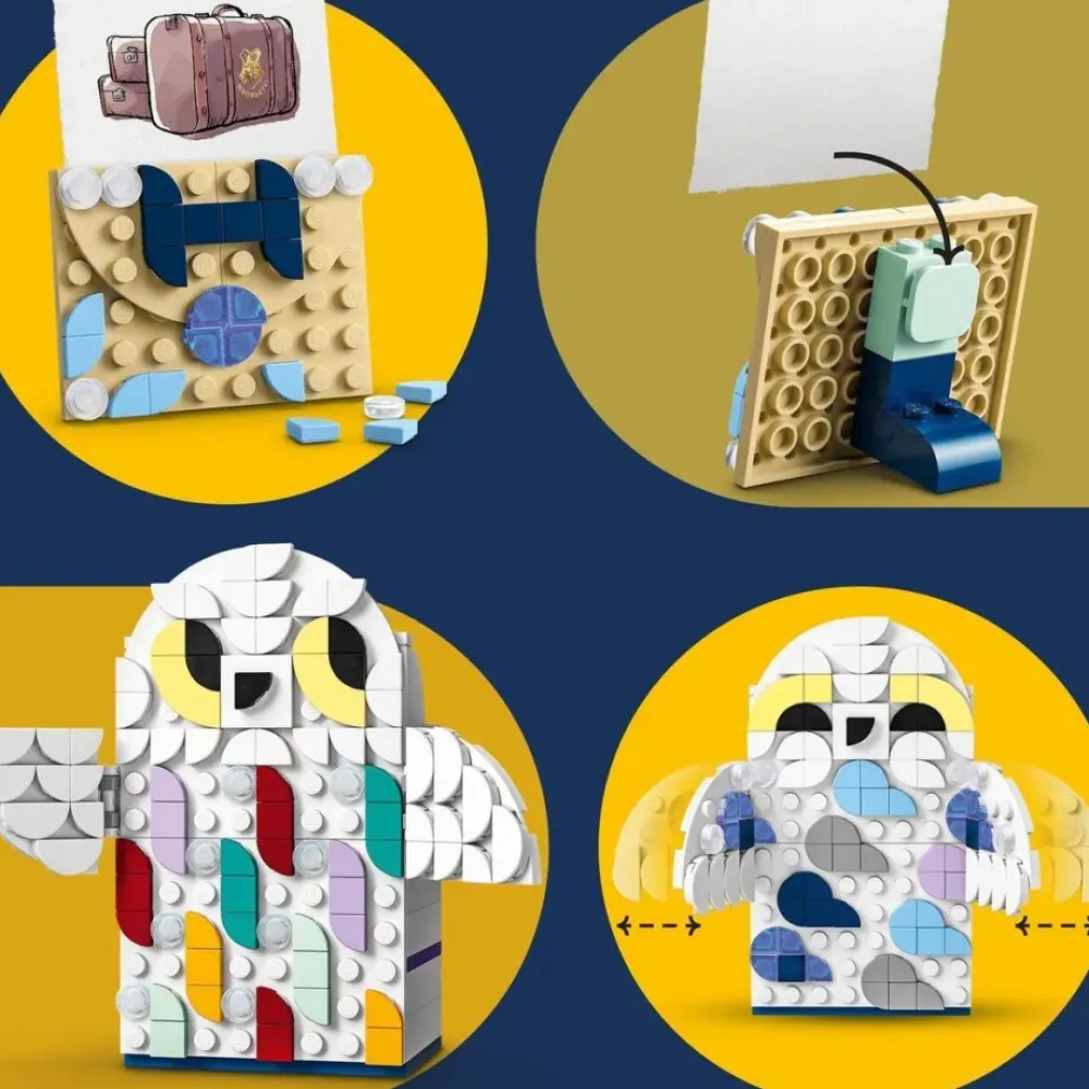 LEGO Puzzles Y Construcciones*Manualidades De Construccion Portalapices Hedwig De Harry Potter Wizarding World Dots
