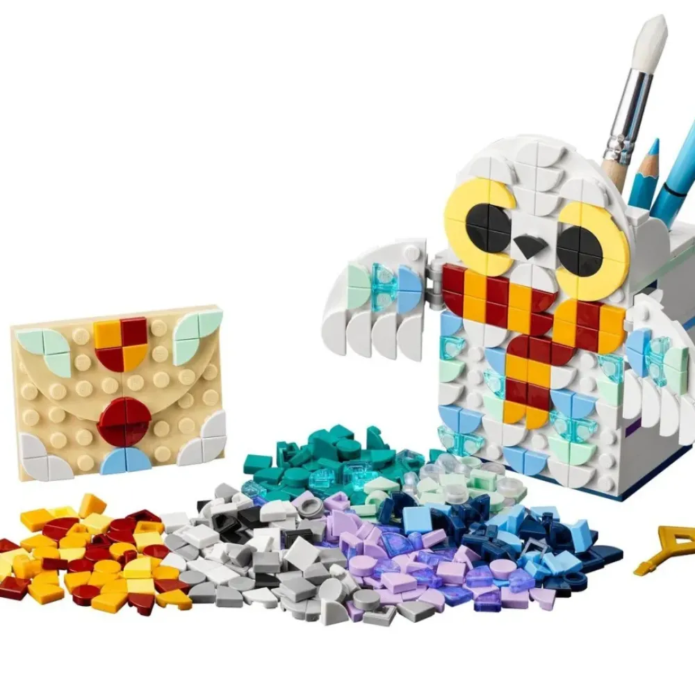 LEGO Puzzles Y Construcciones*Manualidades De Construccion Portalapices Hedwig De Harry Potter Wizarding World Dots