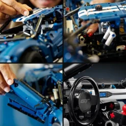LEGO Puzzles Y Construcciones*Manualidades De Construccion Coche Ford Gt 2022 A Escala Technic