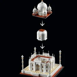 LEGO Puzzles Y Construcciones*Maqueta Para Construir Coleccionable Taj Mahal Architecture