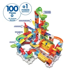 VTech Juegos De Mesa*Marble Rush Deluxe Corkscrew Set Circuito De Canicas Interactivo