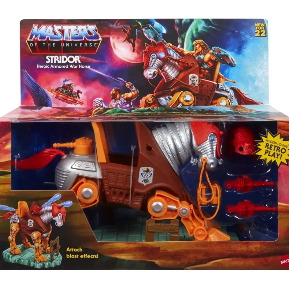 MASTERS DEL UNIVERSO Muñecos Articulados*Masters Of The Universe Origins Stridor Figura De Accion