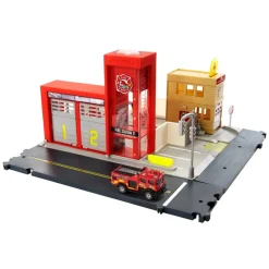 Matchbox Coches, Circuitos Y Radiocontrol* Conductores De Accion Set De Juego Con Sonidos Para Coches De Juguete