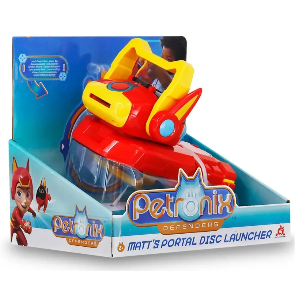 PETRONIX Muñecos Articulados*Matt'S Portal Lanzador Discos