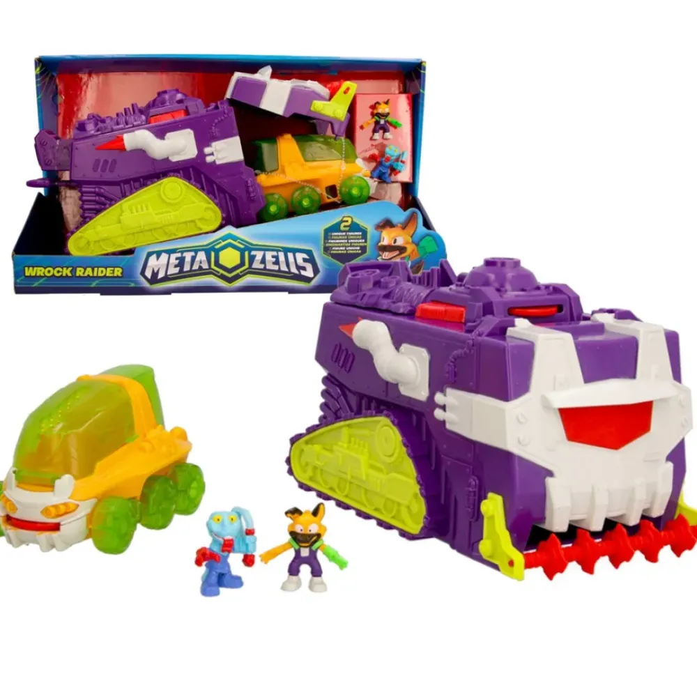 METAZELLS Muñecos Articulados* Wrock Raider Vehicle