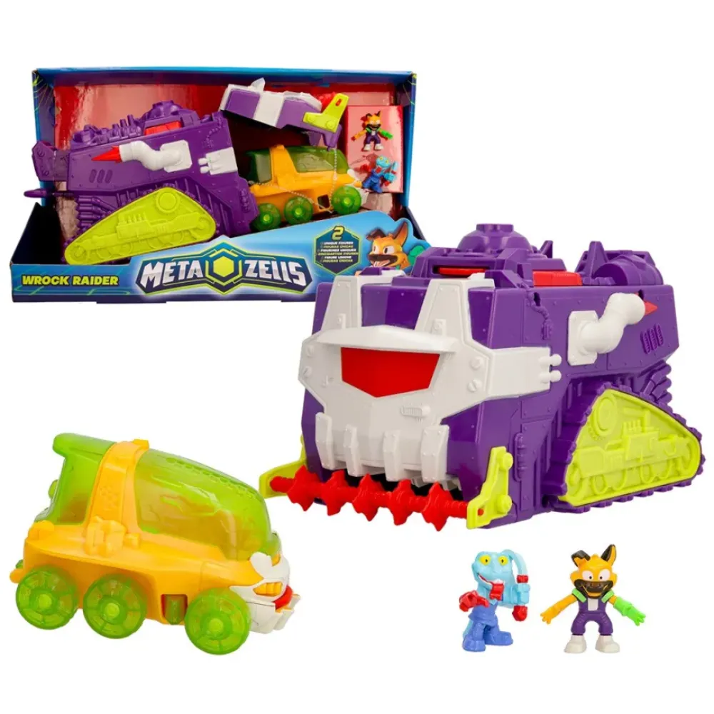 METAZELLS Muñecos Articulados* Wrock Raider Vehicle