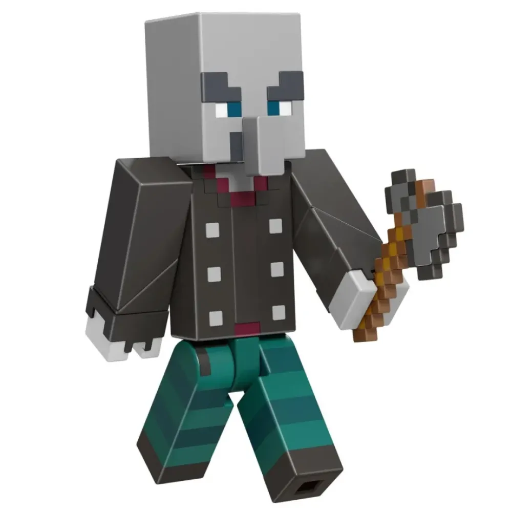 Minecraft Muñecos Articulados* Figura Articulada De Juguete Con Cubos De Papel Para Construir