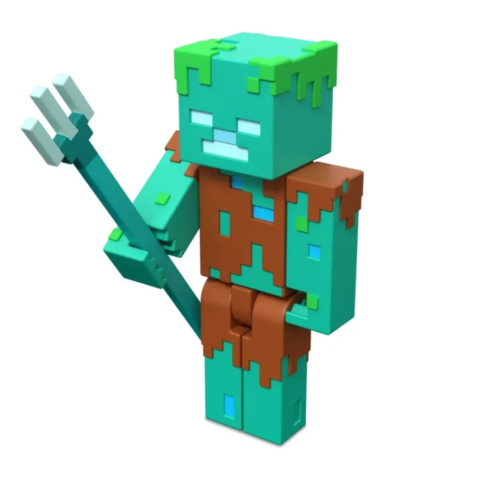 Minecraft Muñecos Articulados* Figura Articulada De Juguete Con Cubos De Papel Para Construir