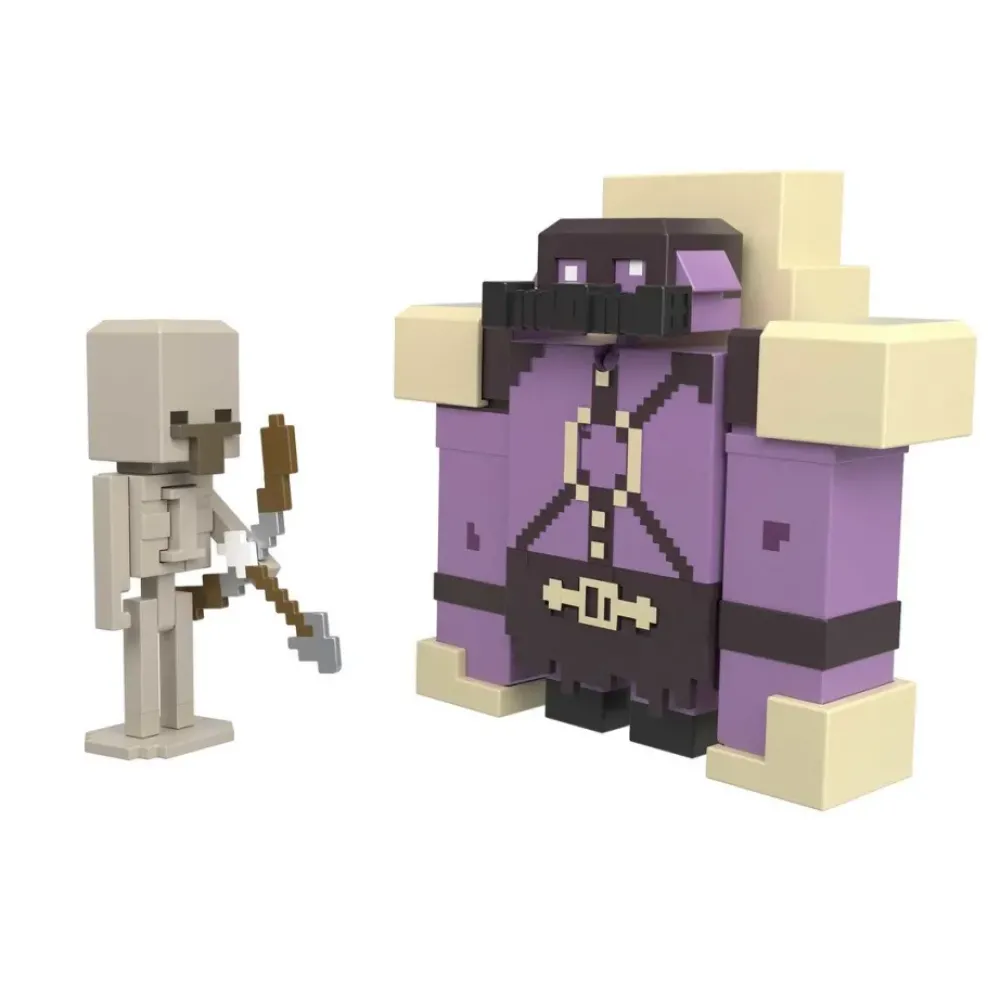 Minecraft Muñecos Articulados* Legends 2 Figuras De Accion Nerviosas Surtidas