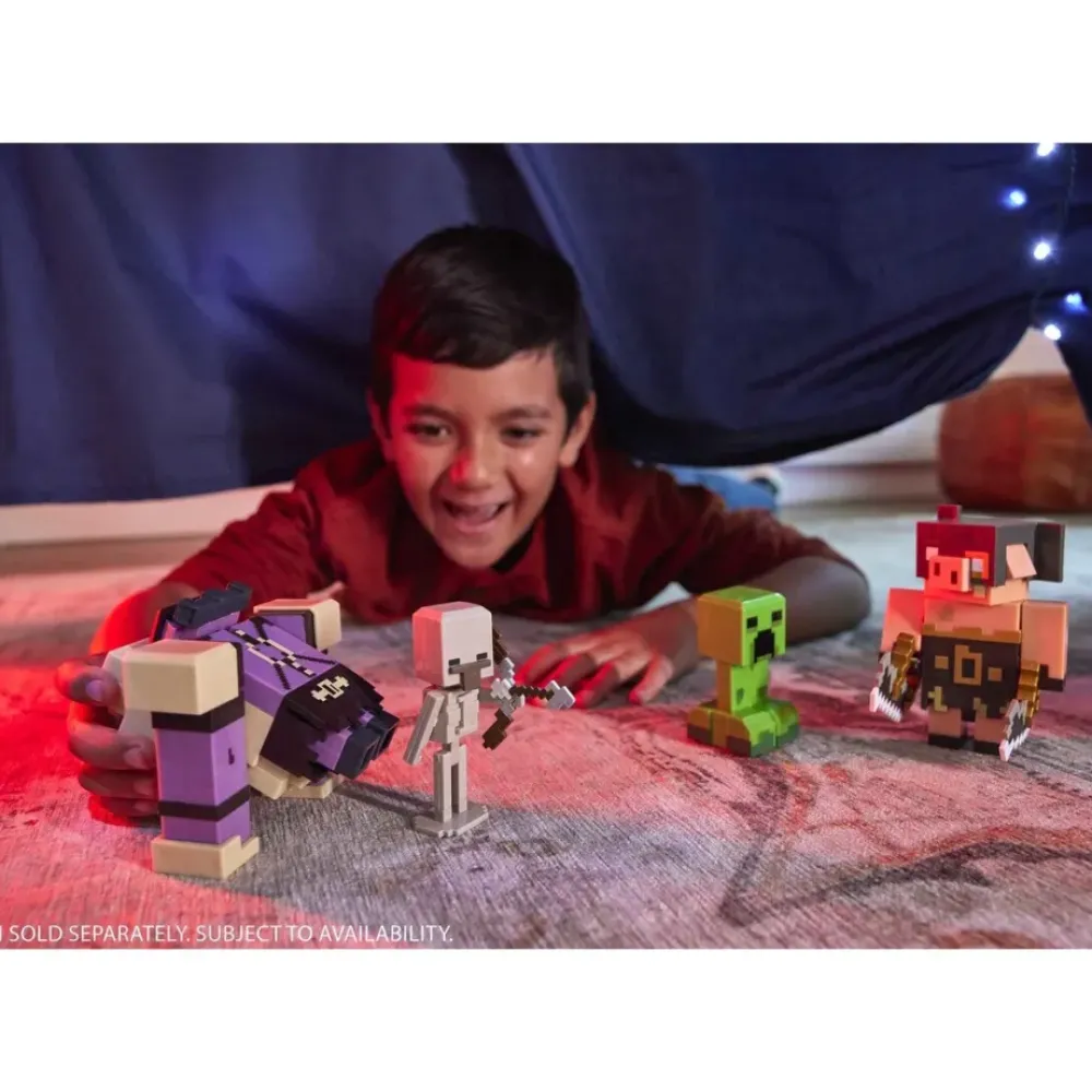 Minecraft Muñecos Articulados* Legends 2 Figuras De Accion Nerviosas Surtidas