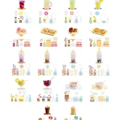 MINIVERSE Juegos Educativos*Mini Alimento Coleccionable Series Cafesminivers