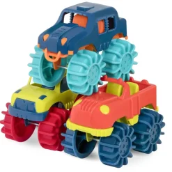B.TOYS Preescolar*Mini Monster Trucks Coches De Juguete