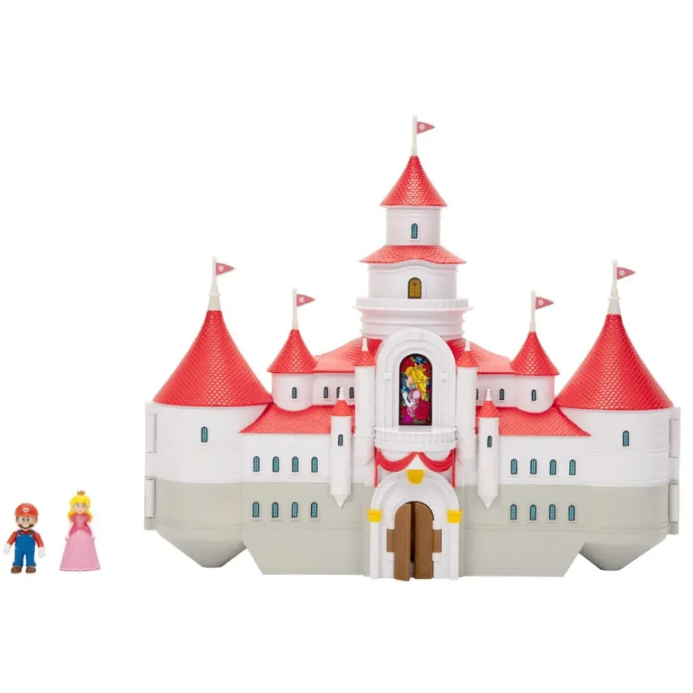 Nintendo Muñecos Articulados*Mini Playset Deluxe & 2 Mini Figuras Super Mario Bros La Pelicula