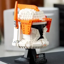 LEGO Puzzles Y Construcciones*Modelo De Construccion Casco Del Comandante Clon Cody Decoracion Star Wars