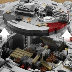 LEGO Puzzles Y Construcciones*Modelo De Construccion Millennium Falcon Coleccionable Star Wars
