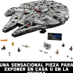 LEGO Puzzles Y Construcciones*Modelo De Construccion Millennium Falcon Coleccionable Star Wars