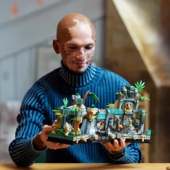 LEGO Puzzles Y Construcciones*Modelo De Construccion Templo Del Idolo Dorado Escena De La Pelicula Busca Del Arca Perdida Indiana Jones