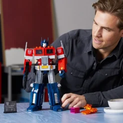 LEGO Puzzles Y Construcciones*Modelo 2En1 De Transformers Para Construir Optimus Prime Figura Icons