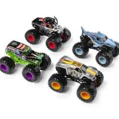MONSTER JAM Muñecos Articulados* Surtido Die Cast 1:64 Pack 4