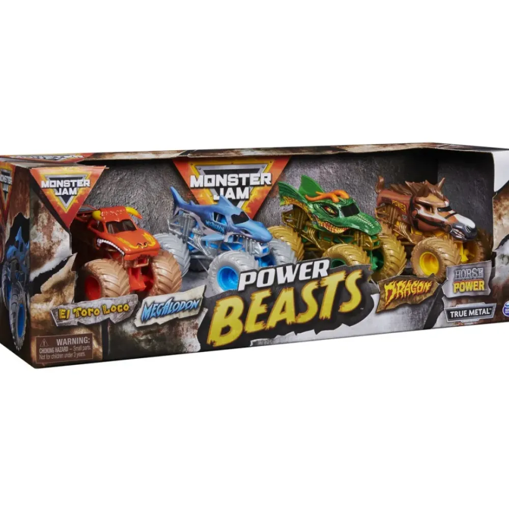 MONSTER JAM Muñecos Articulados* Surtido Die Cast 1:64 Pack 4