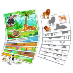 Clementoni Preescolar*Montessori -Los Animales