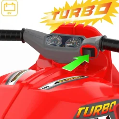 Feber Vehículos Eléctricos*Moto De Juguete Bebe Infantil Moto Turbo Hybrid 6V