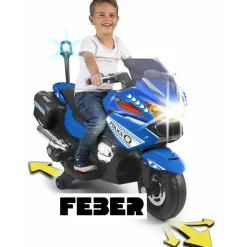 Feber Vehículos Eléctricos*Moto My Police 12V