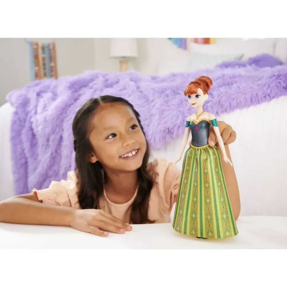 Mattel Munecas Y Peluches*Muneca Anna Cantarina Frozen Disney