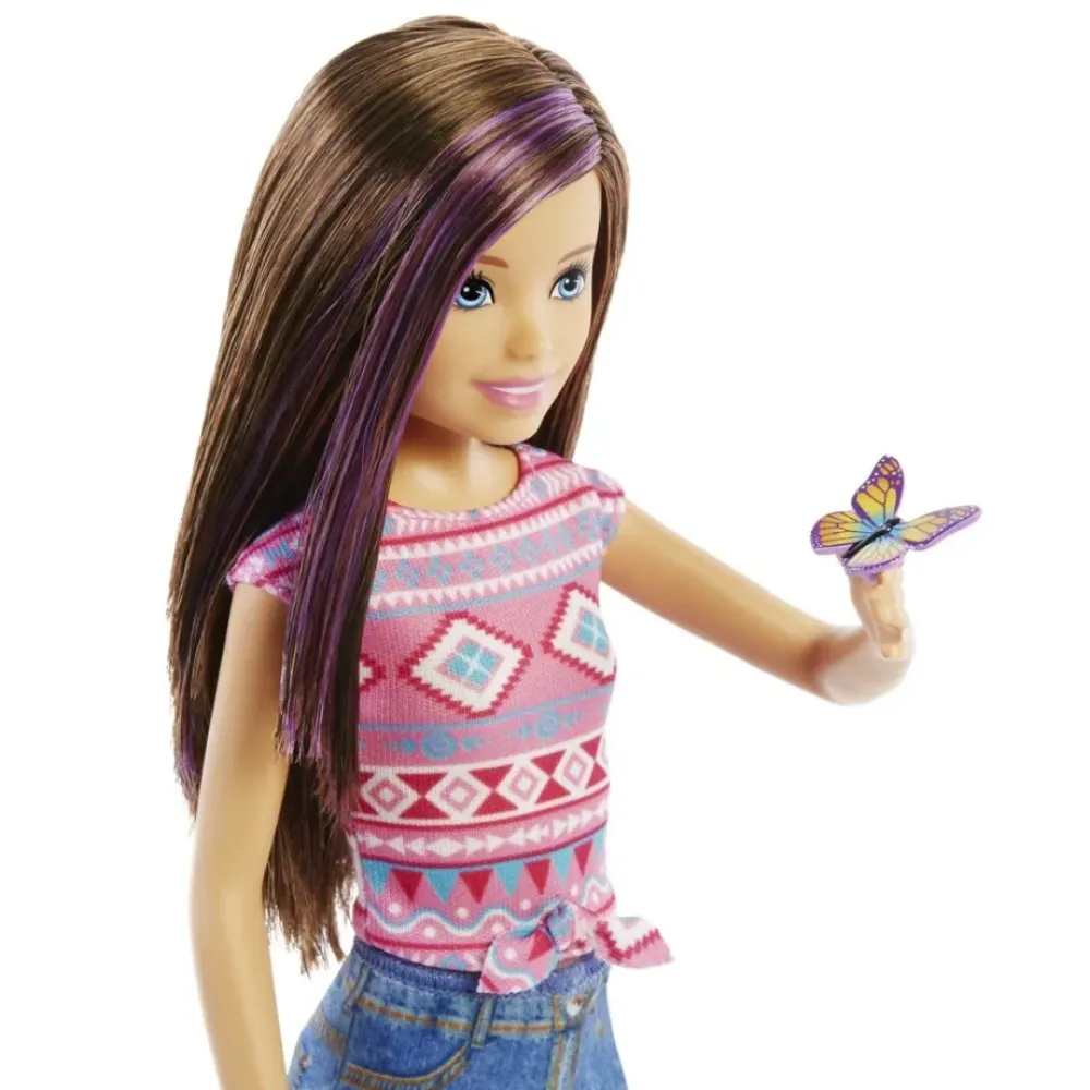 Barbie Munecas Y Peluches*Muneca ¡Vamos De Camping! Munecas Con Mascotas