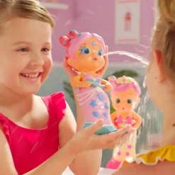 Bloopies Munecas Y Peluches*Muneca Bebe Con Disfraz De Sirena Magic Tail Mermaids