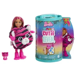 Barbie Munecas Y Peluches*Muneca Chelsea Con Disfraz De Tigre Cutie Reveal