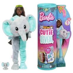 Barbie Munecas Y Peluches*Muneca Con Disfraz De Elefante Cutie Reveal