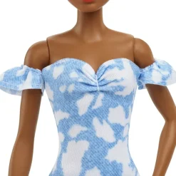 Barbie Munecas Y Peluches*Muneca Con Vestido Vaquero Decolorado Fashionista