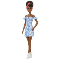 Barbie Munecas Y Peluches*Muneca Con Vestido Vaquero Decolorado Fashionista