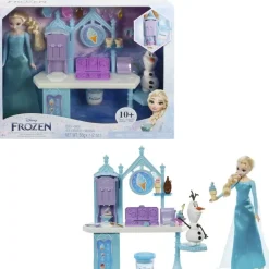 Mattel Munecas Y Peluches*Muneca Elsa Con Heladeria Disney Frozen