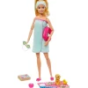 Barbie Munecas Y Peluches*Muneca Modelo Con Accesorios Y Mascotas Bienestar