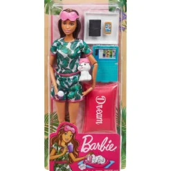 Barbie Munecas Y Peluches*Muneca Modelo Con Accesorios Y Mascotas Bienestar