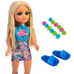 Nancy Munecas Y Peluches*Muneca , Un Dia De Trenzas Pelo Rubio