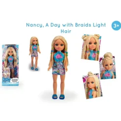 Nancy Munecas Y Peluches*Muneca , Un Dia De Trenzas Pelo Rubio