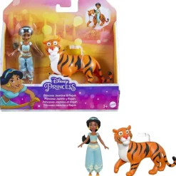 Mattel Munecas Y Peluches*Muneca Princesa Jasmin Con Tigre Rajah Disney Princess Minis