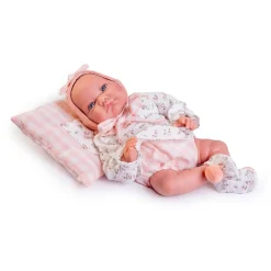 Muñecas Antonio Juan Munecas Y Peluches*Muneca Recien Nacida Nica Con Capota Y Cojin Con Bolsillo Munecas Antonio Juan