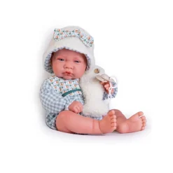 Muñecas Antonio Juan Munecas Y Peluches*Muneca Recien Nacido Con Pez De Borreguillo Munecas Antonio Juan